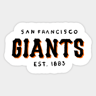 San Francisco Giaaaants 05 Sticker